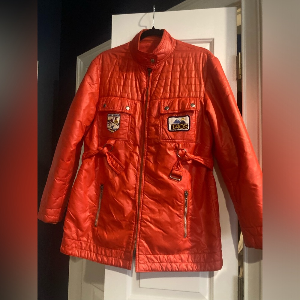 Bright, vintage ski jacket by Great Six